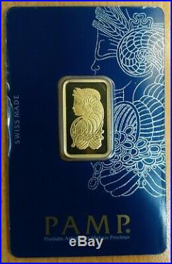 Gold Bullion PAMP 10gm Bar 999