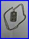 Half Ounce Pamp Suisse Silver Bar. Sterling Bezel with 20 inch sterling necklace