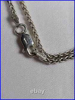 Half Ounce Pamp Suisse Silver Bar. Sterling Bezel with 20 inch sterling necklace