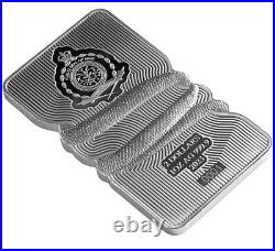 LOW Serial # 9 Nature's Grip Sunbeam Snake 1 oz Silver Bar PAMP Suisse 2023 Niue