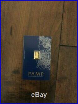Lot of 10 2.5 gram Gold Bar PAMP Suisse Fortuna 999.9 Fine in Sealed Assay