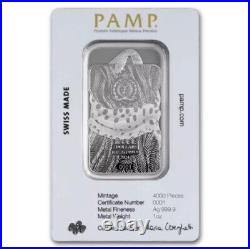 NATURE'S GRIP Green Anaconda Snake 2024 1 oz Pure Silver Bar Niue PAMP Suisse