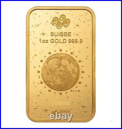 NEW! 2025 PAMP Suisse 1 oz. Gold Bar Lunar Legends White Snake LOW Serial #