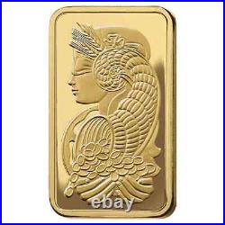 NO ASSAY 1 oz Gold Bar PAMP Suisse Lady Fortuna. 9999 Fine