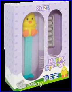 New Pamp Suisse Pez Dispenser Cheery Chick 30 Grams 9999 Silver -$128.88