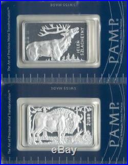 PAMP 2011 Poland Animals Complete Collection 12 x 1 Oz. 999 SILVER Sealed Bars