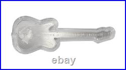 PAMP 2021 Fender Telecaster Guitar 1 oz. 999 Silver Coin 75th Anniv. COA OGP