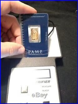 PAMP 5 Gram Pure Gold Bullion Bar in Assay Card (Sigma Tested 999+ / 24kt)