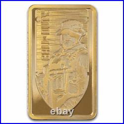 PAMP 5 gram Gold MWIII Call of Duty Prooflike Bar in Bezel