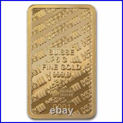 PAMP 5 gram Gold MWIII Call of Duty Prooflike Bar in Bezel