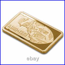 PAMP 5 gram Gold MWIII Call of Duty Prooflike Bar in Bezel