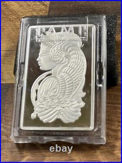 PAMP Fortuna 5 oz. Pure SIlver Bar Sealed in Assay #1