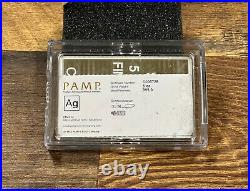 PAMP Fortuna 5 oz. Pure SIlver Bar Sealed in Assay #2