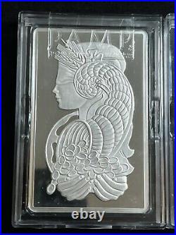 PAMP Fortuna 5 oz. Pure SIlver Bar in Assay X2 In Sequential Order 5893,5894