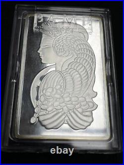 PAMP Fortuna Silver Minted Bar 5 oz