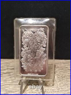 PAMP RARE FOUR SEASONS Ladies 1 oz 999 FINE Silver bar like new Great condition