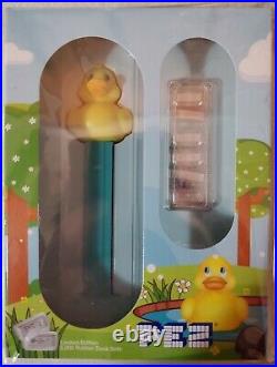 PAMP Rubber Duck Collectible PEZ Dispenser with (6) 5.999 Gram Silver Ingots RARE