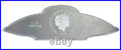 PAMP SUISSE 2020 UFO 1oz Silver Bar. 9999 Fine Only 3000 Minted CHRISTMAS GIFT