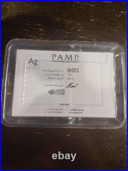 PAMP SUISSE Lady Fortuna 100 gram. 999 Fine Silver Bar in Sealed Package