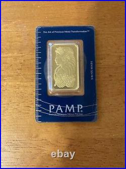 PAMP SUISSE One troy ounce Gold bar