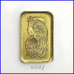 PAMP Suisse 1 gram Gold Bar Fortuna 999.9 Fine in Sealed Assay