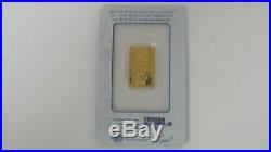 PAMP Suisse 10 grams Fine Gold 999.9 1 Bar 753154