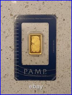 PAMP Suisse 10g Lady Fortuna Gold Bar