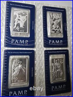 PAMP Suisse 12 silver bars 1oz Poland animals Series. 1000pcs Mintage, VERY RARE