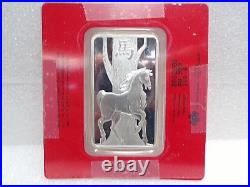 PAMP Suisse 2014 Lunar Horse 100 Gram Silver Bar Assay Card Year of the Horse