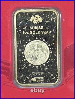 PAMP Suisse 2024 Lunar Year of The Dragon? 1 Oz Gold Bar Sealed in Assay New