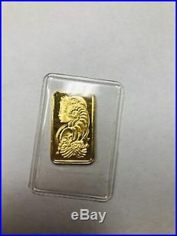 PAMP Suisse 5g Gram 999.9 Fine Gold Bar