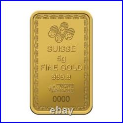 PAMP Suisse Diwali Lakshmi Gold Bar 5 Grams