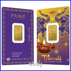 PAMP Suisse Diwali Lakshmi Gold Bar 5 Grams