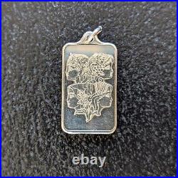 PAMP Suisse FOUR SEASONS pendant 5g 999 FINE Silver bar C4668