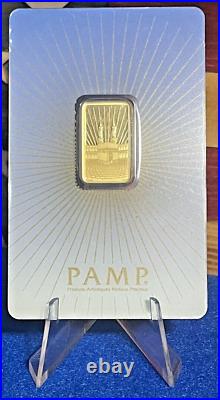 PAMP Suisse Faith Mecca 5 Gram Gold Bar in Assay 5g Gold Bar