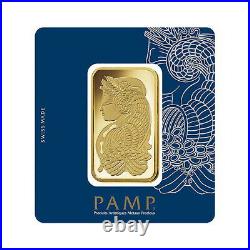 PAMP Suisse Fortuna 100 gram. 999 Fine Gold Bar SEALED IN VERISCAN ASSAY CARD
