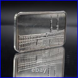 PAMP Suisse Ka Bah Mecca Switzerland 1oz 999 FINE Silver bar C4705