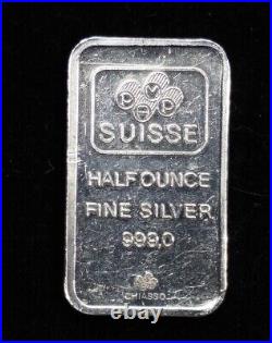 PAMP Suisse Lady Fortuna 1/2 oz 999 fine silver bar She's BEAUTIFUL! C731