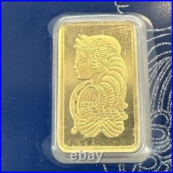 PAMP Suisse Lady Fortuna 5 grams Gold Bar in Assay FREE SHIPPING