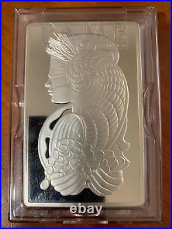 PAMP Suisse Lady Fortuna Silver Bar 10 oz in Capsule withAssay C000111