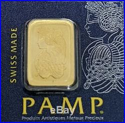 PAMP Suisse Lady Fortuna Veriscan (In Assay) Sheet of 25 1 gram bars (1g x 25)
