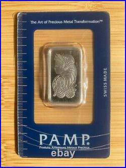 PAMP Suisse Palladium Bar 10g (Fineness 999.5) Sealed/Certified