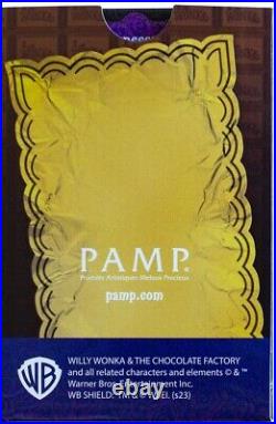 Pamp 5 Gram 999.9 Fine Gold Willy Wonka Golden Ticket Bar W Assay #2972/3000