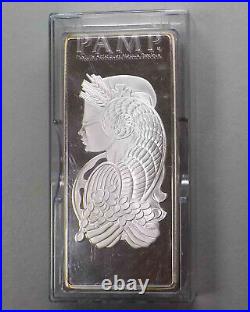 Pamp Fortuna 1 Kilo Silver Minted Bar 1000g In Plastic Case With Cert