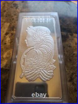Pamp Suisse 1 Kg. 999 Silver Bar Original Mint Sealed Case Rare Lady Fortuna