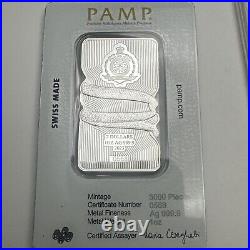 Pamp Suisse 1 oz. 9999 Fine Silver Legal Tender Bar Nature's Grip Sunbeam