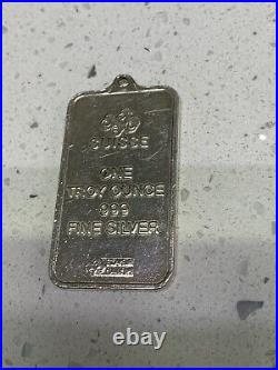 Pamp Suisse 1oz Silver Saudi Arabian Bar