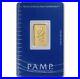 Pamp Suisse 2.5 Gram. 999 Gold Rosa Bar In Assay