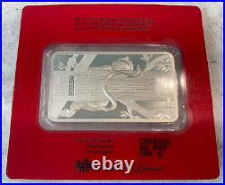 Pamp Suisse 2016 Lunar Year of the Monkey 100 gram Silver Bar in Assay Card
