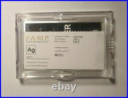 Pamp Suisse 250 Gram Fortuna Silver Bar (with certificate)